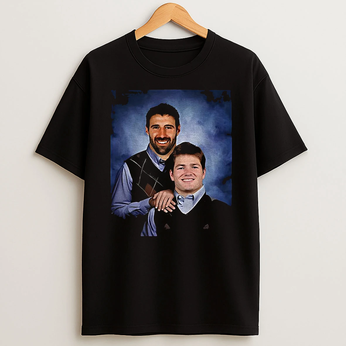 Mike Vrabel And Drake Maye New England Patriots Football Step Brothers T Shirt