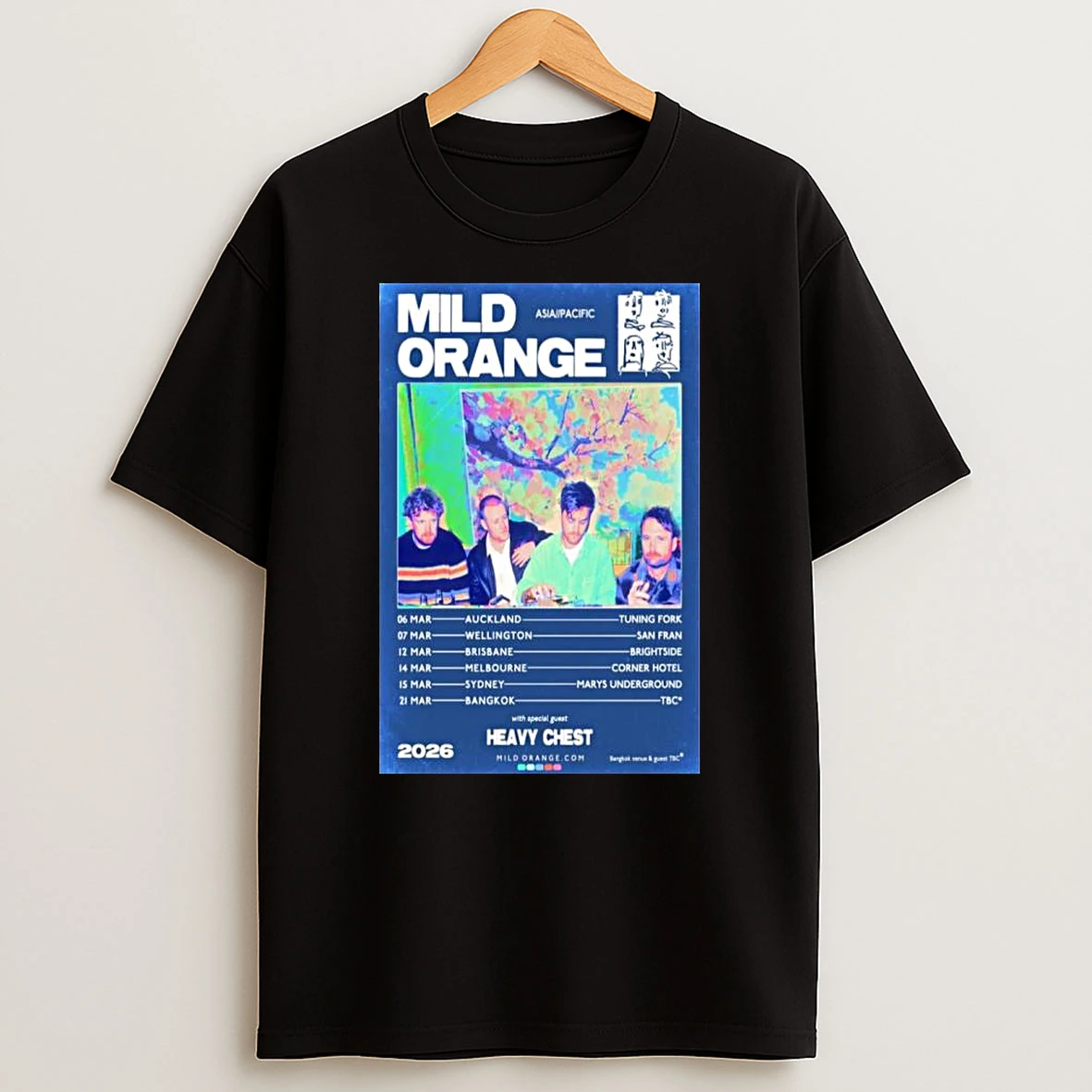 Mild Orange March Tour 2026 T Shirt