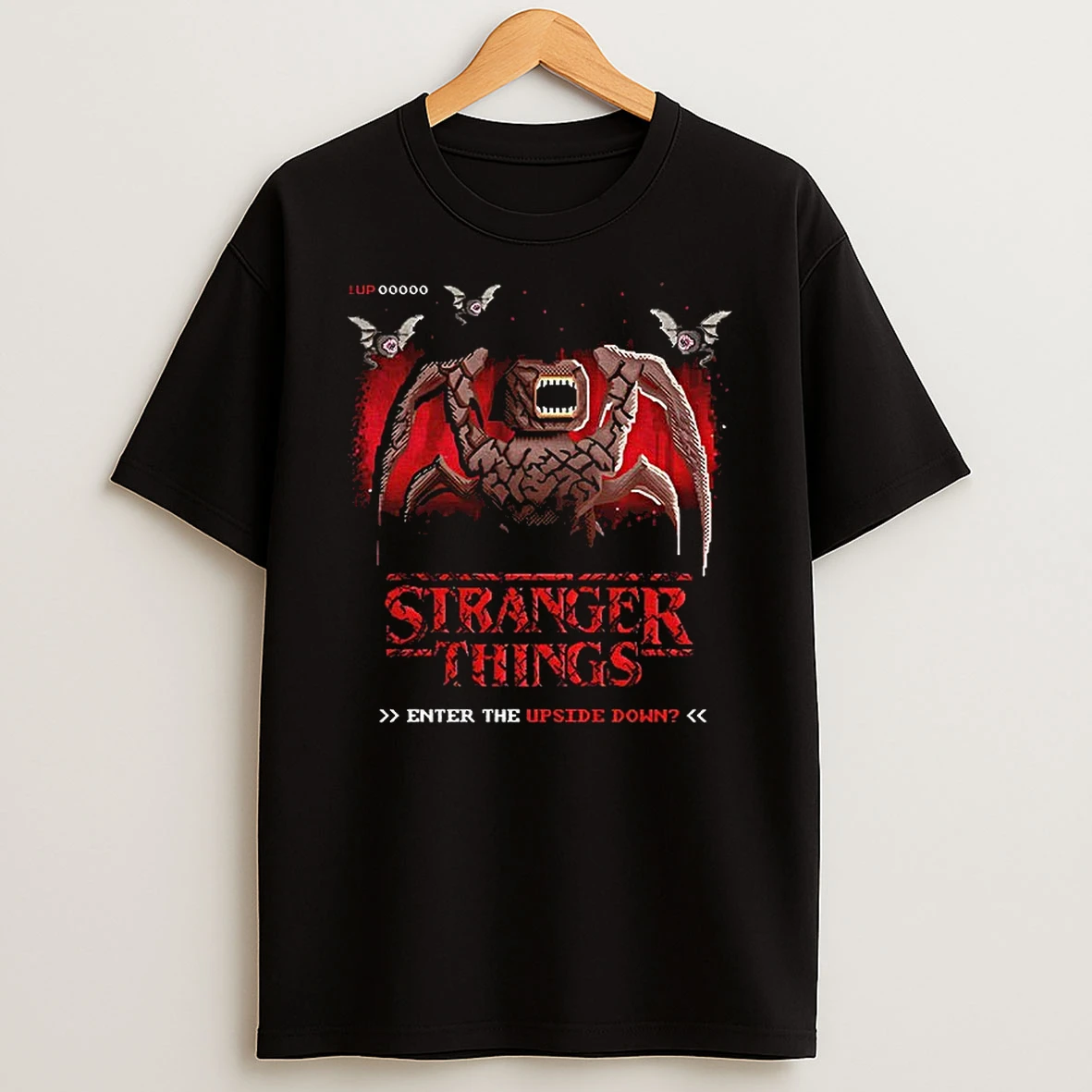 Mind Flayer Stranger Things Enter The Upside Down T Shirt