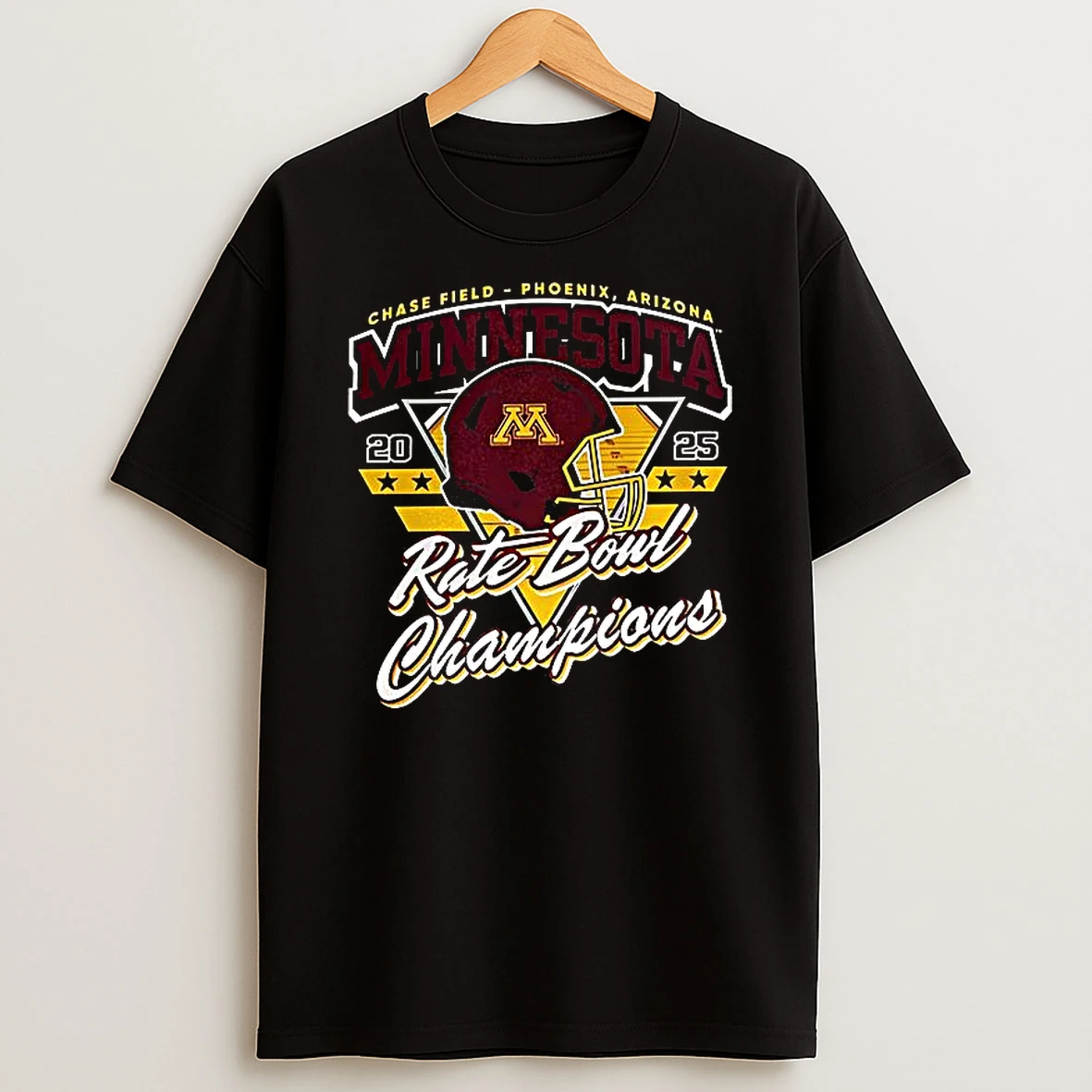 Minnesota Golden Gophers Rate Bowl Champions Phoenix Arizona T Shirt