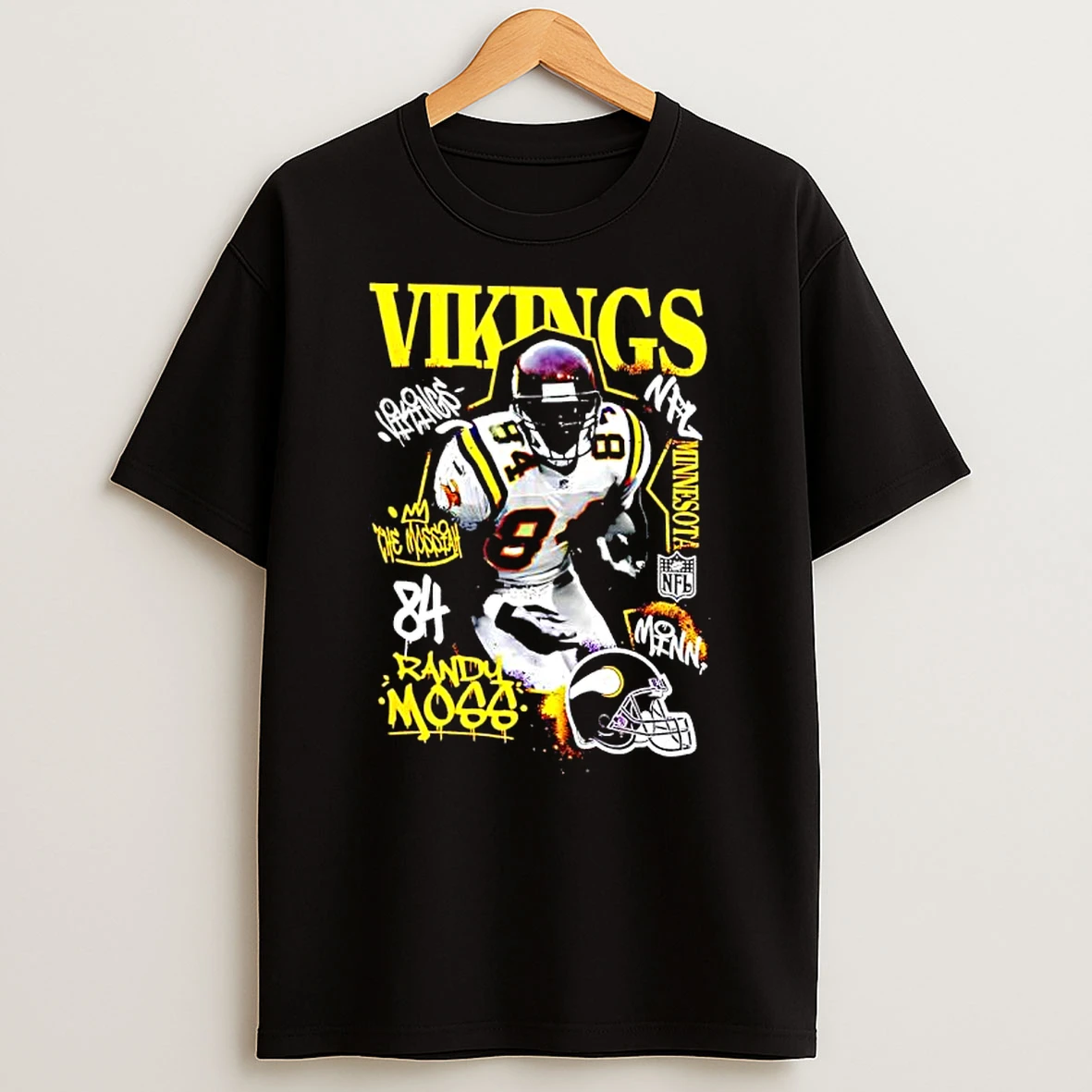 Minnesota Vikings Randy Moss Star Player T Shirt