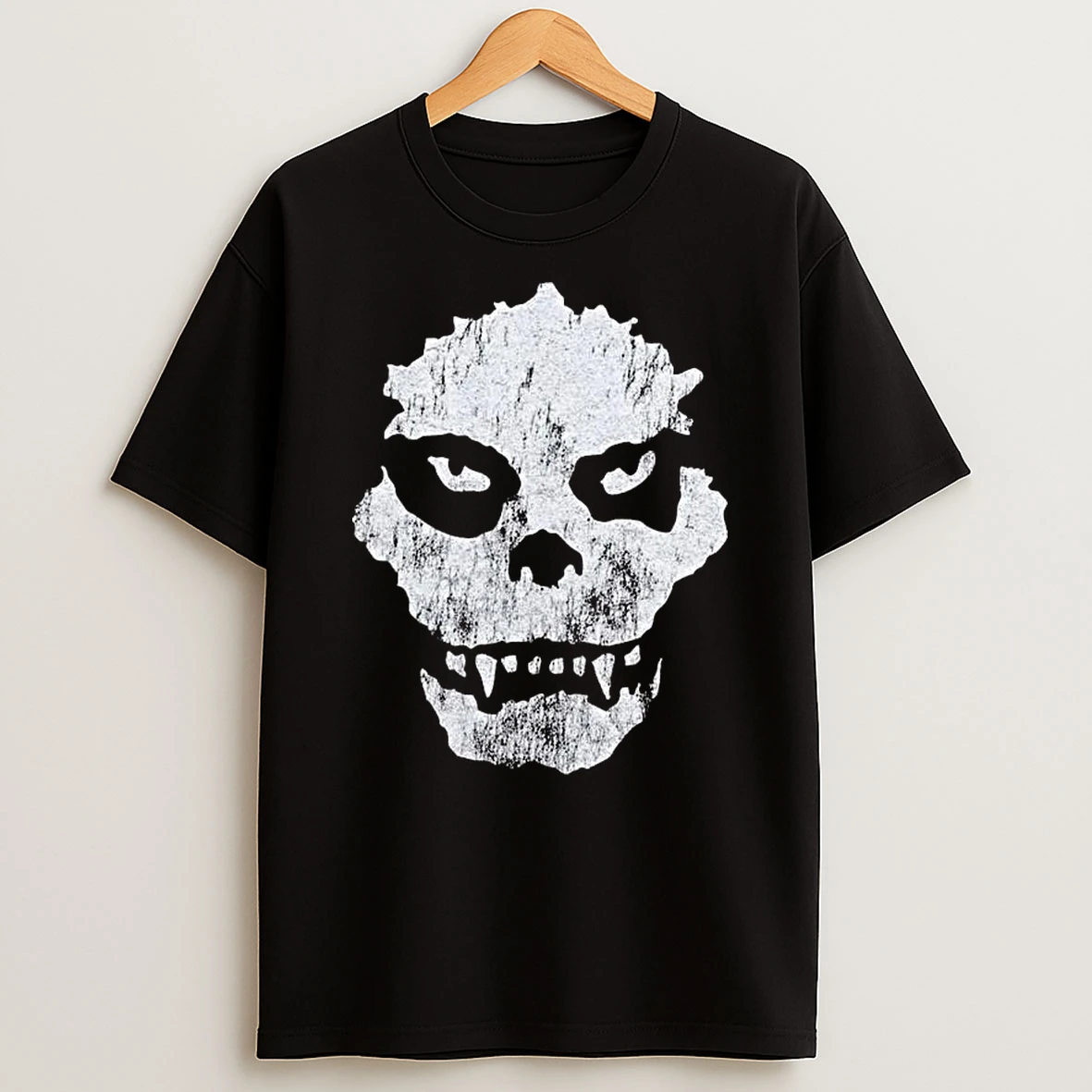 Misfits X Godzilla Kaiju Club Fiend Skull T Shirt