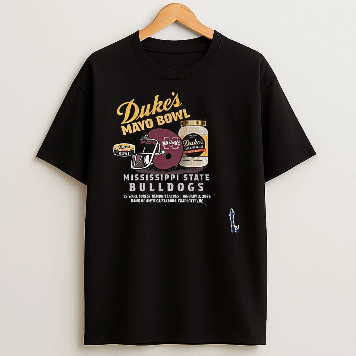 Mississippi State Bulldogs 2026 Dukes Mayo Bowl Bound T Shirt