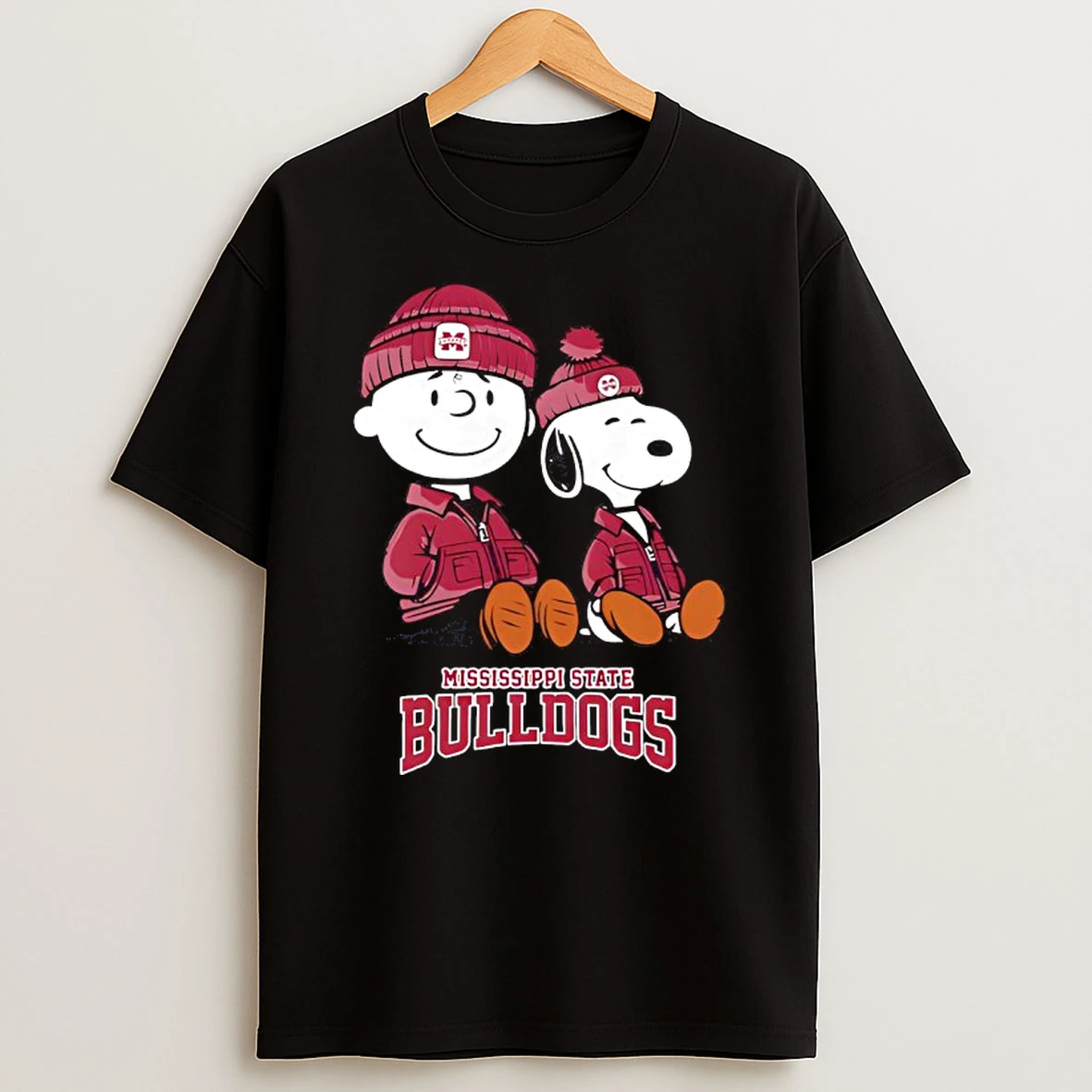 Mississippi State Bulldogs X Snoopy And Charlie Brown T Shirt