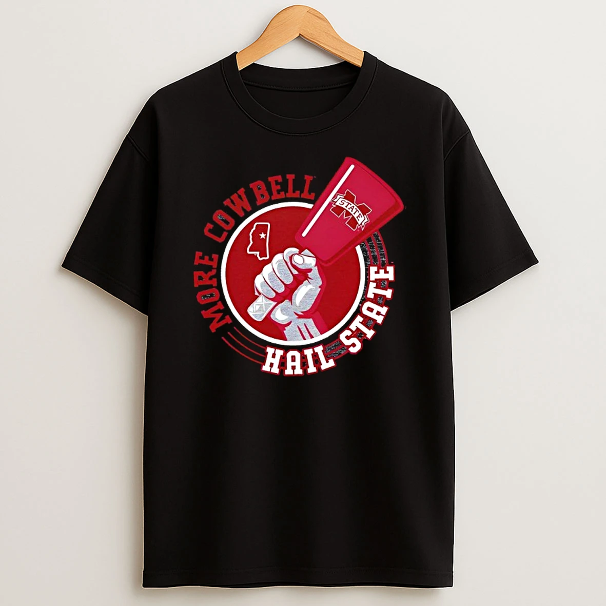 Mississippi State More Cowbell Hail State T Shirt