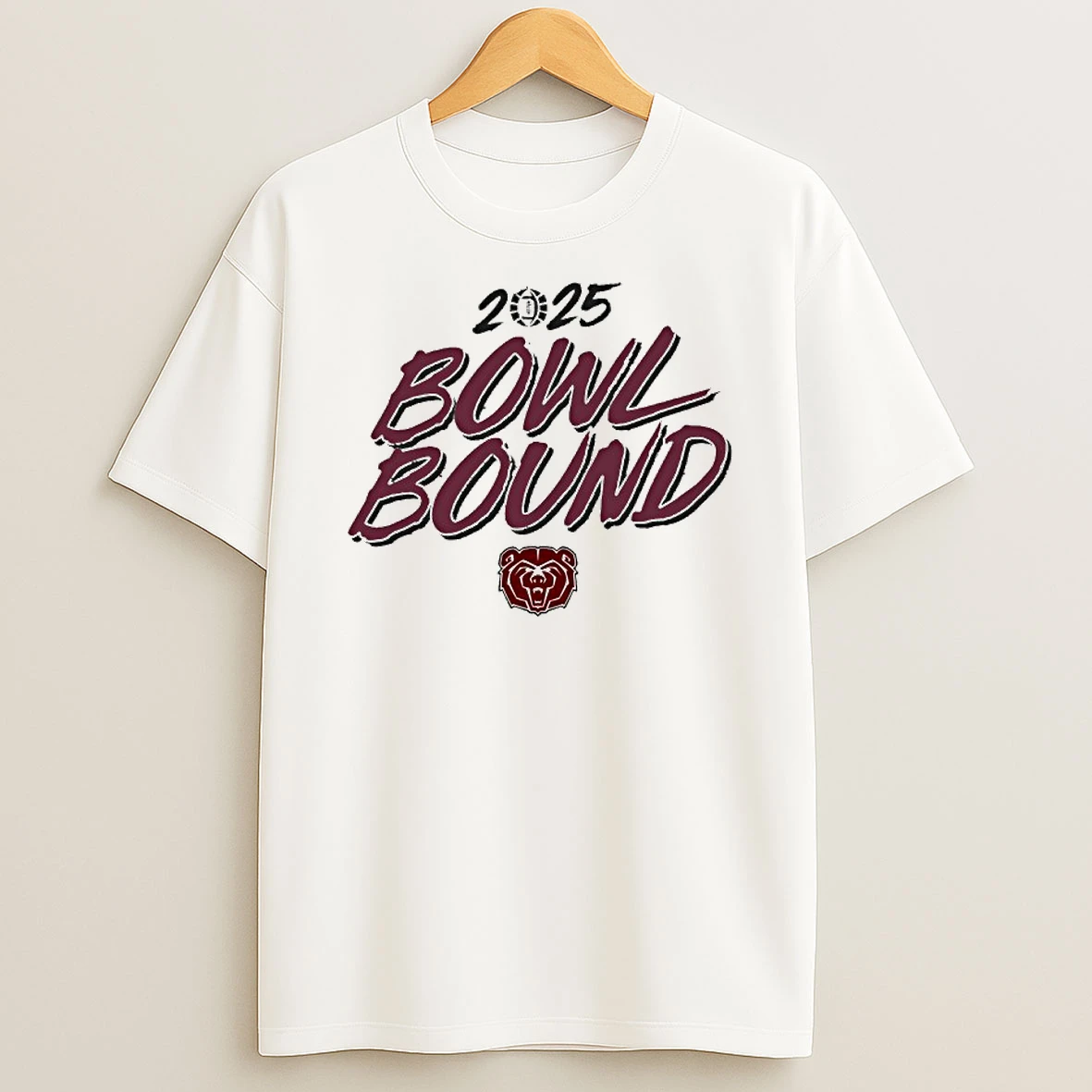 Missouri State Bears Football Bowl Bound 2025 T Shirt