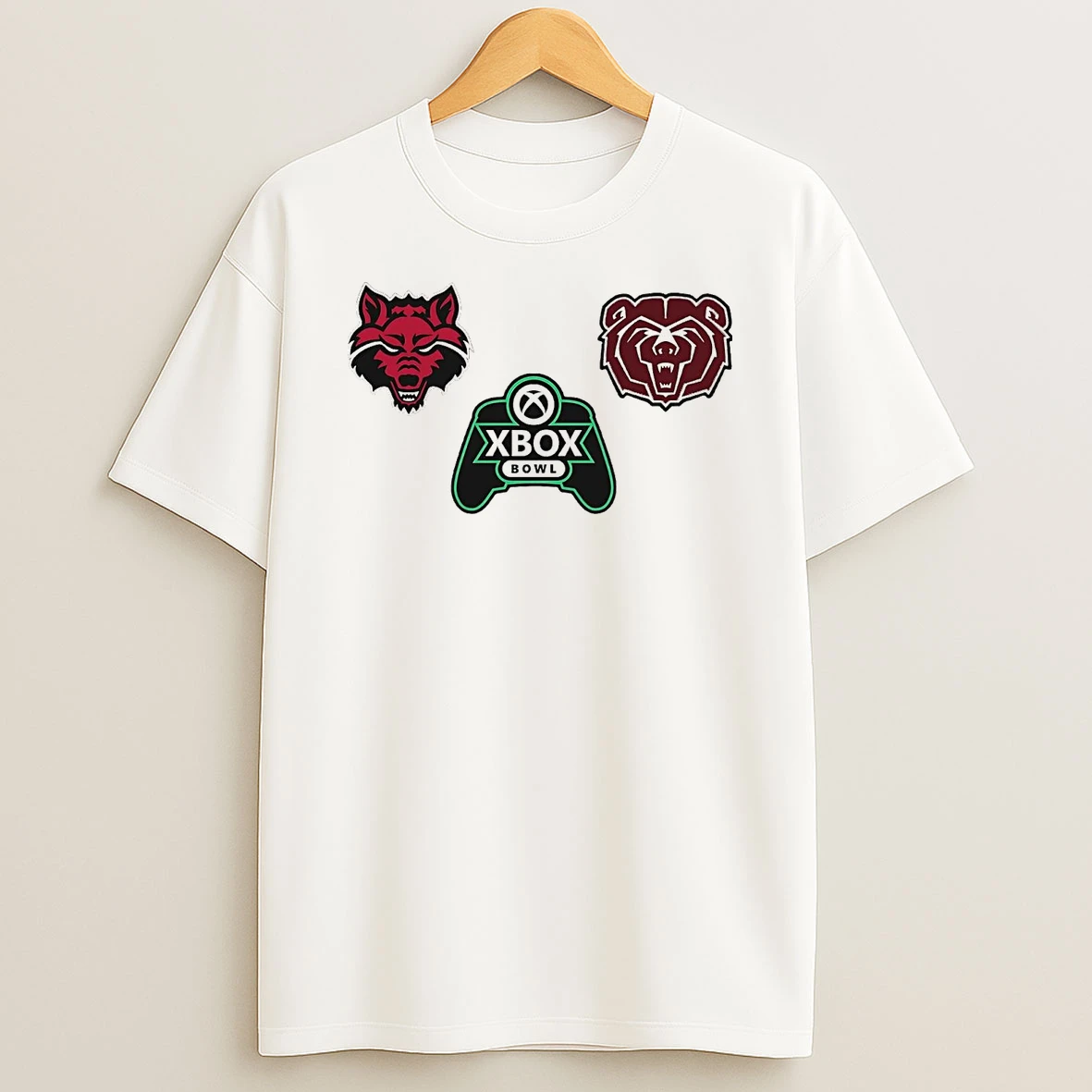 Missouri State Bears Vs Arkansas State Red Wolves 2025 Xbox Bowl T Shirt