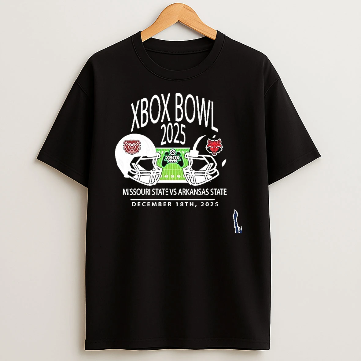 Missouri State Football Vs Arkansas State Xbox Bowl December 18th 2025 T Shirt