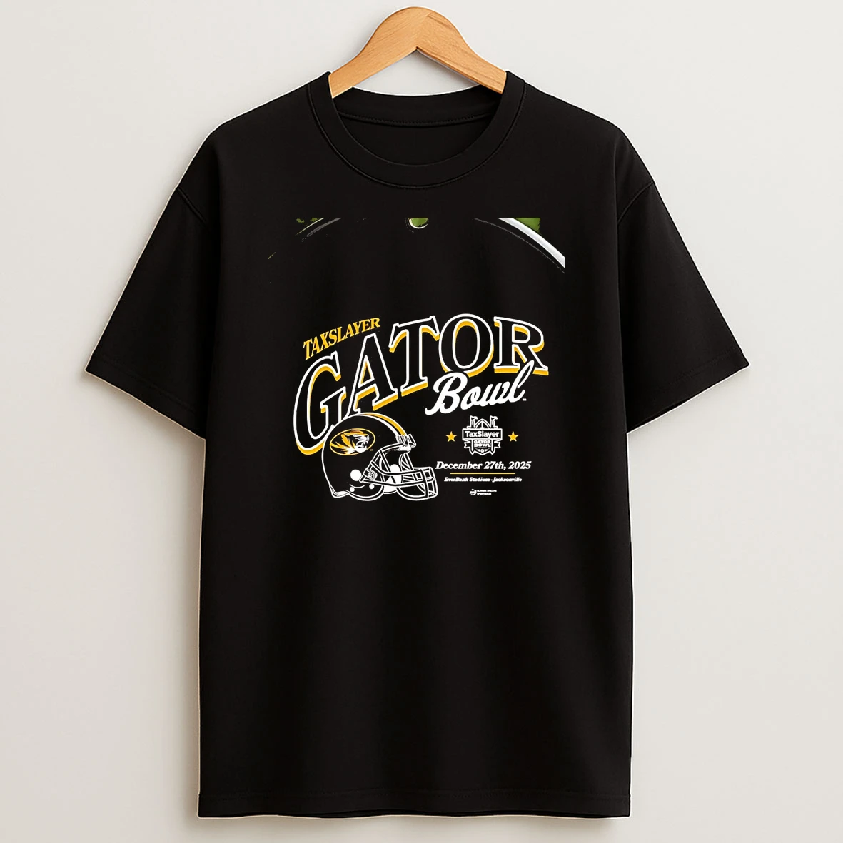 Missouri Tigers 2025 Taxslayer Gator Bowl Helmet Chriast T Shirt