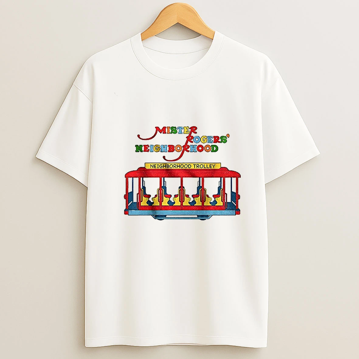 Mister Rogers Neighborhood Trolley T Shirt