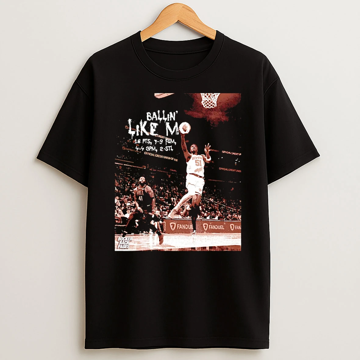 Mohamed Diawara Ny Knicks Ballin Like Mo Mo Diawara T Shirt