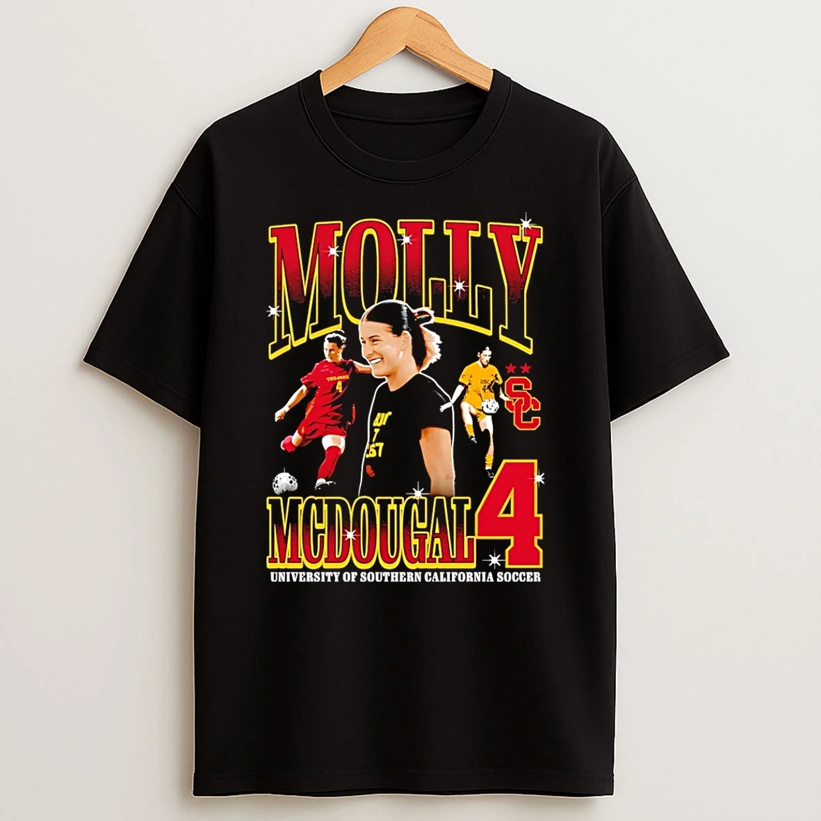 Molly Mcdougal Usc Trojans 90s T Shirt