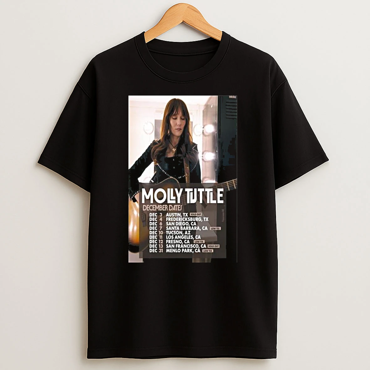 Molly Tuttle December Tour 2025 T Shirt