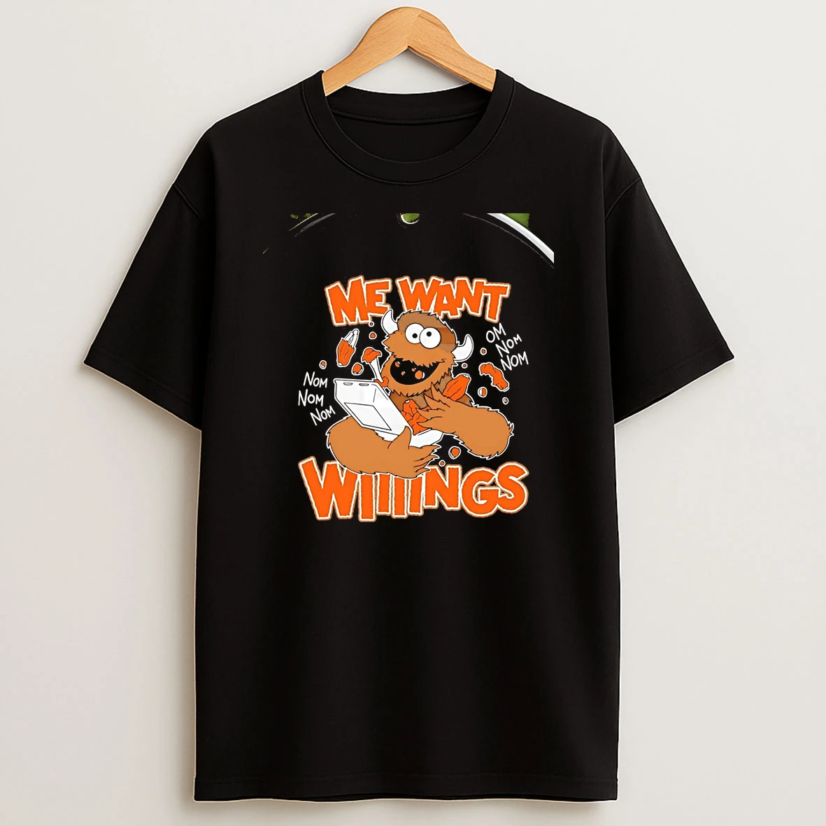 Monster Me Want Buffalo Wings Chriast T Shirt