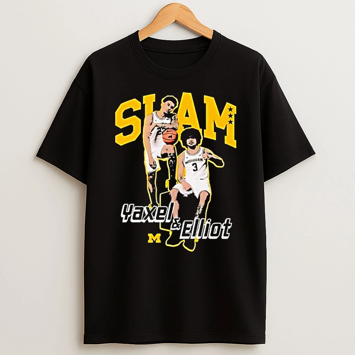 Morez Johnson Jr Slam Yaxel And Elliot T Shirt