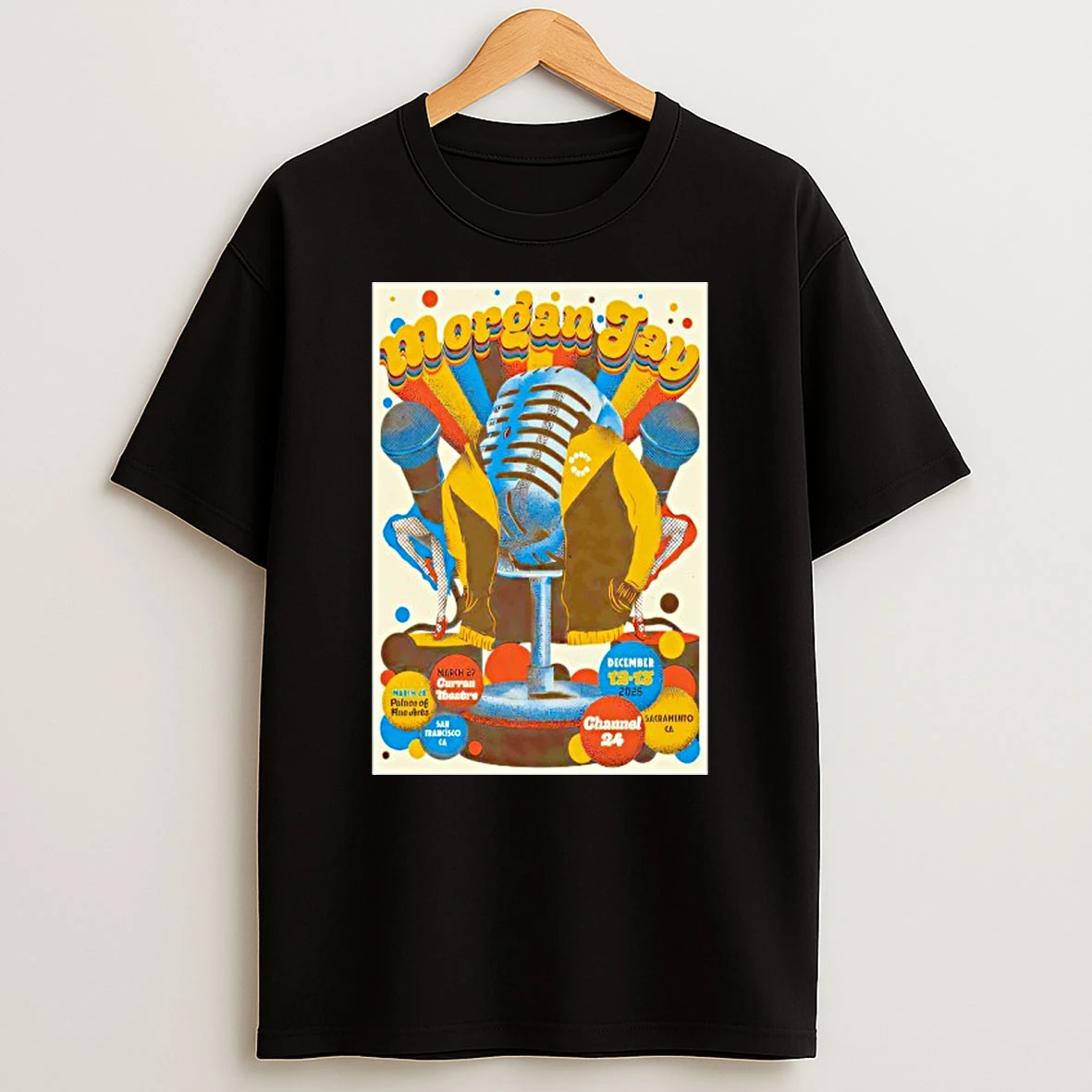 Morgan Jay December 12 13 2025 In Sacramento Ca T Shirt