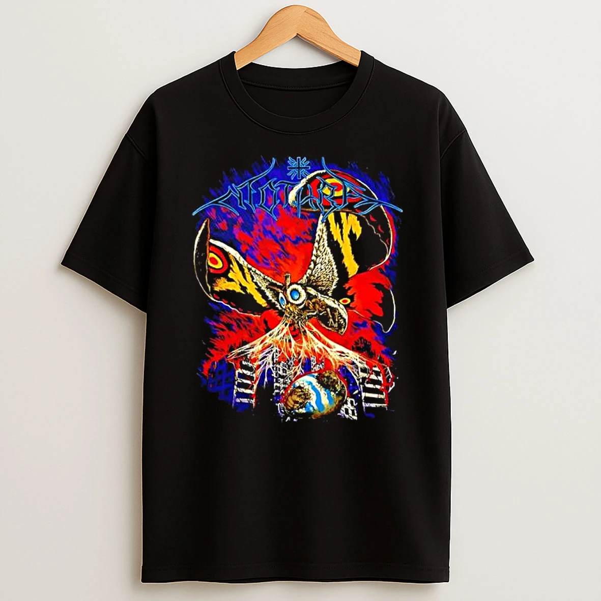 Mothra Metalcropolis Queen Of Monsters Godzilla T Shirt