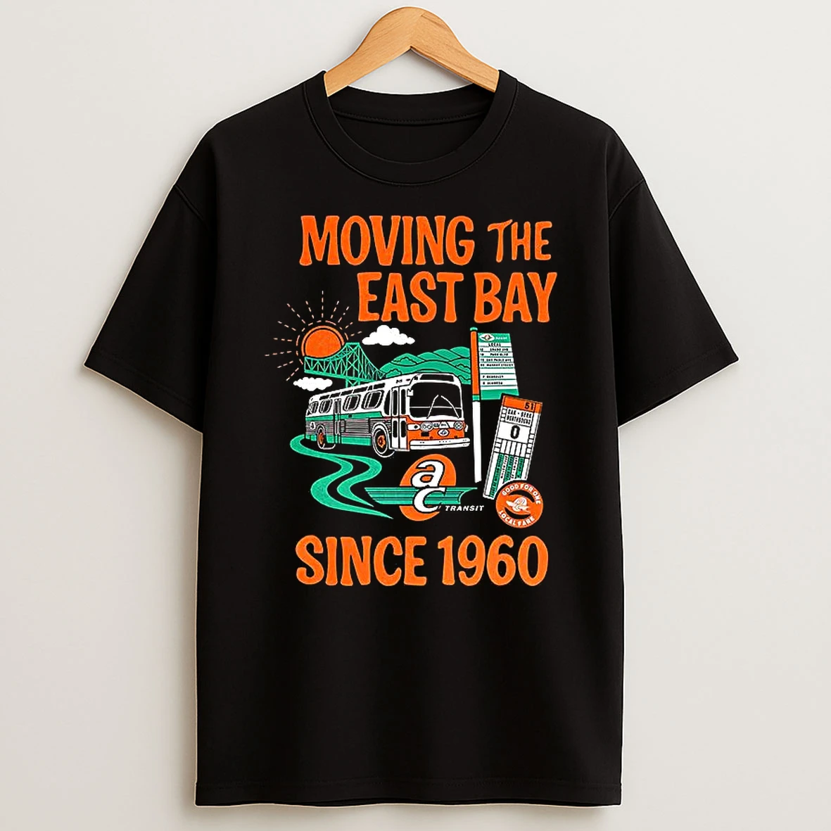 Moving The East Bay Since 1960 T Shirt
