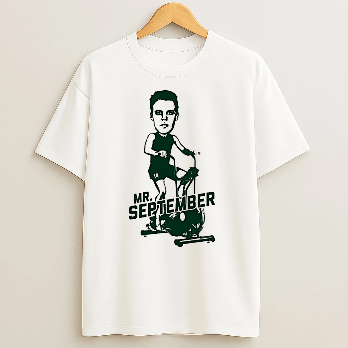 Mr September Harry Gant Caricature T Shirt