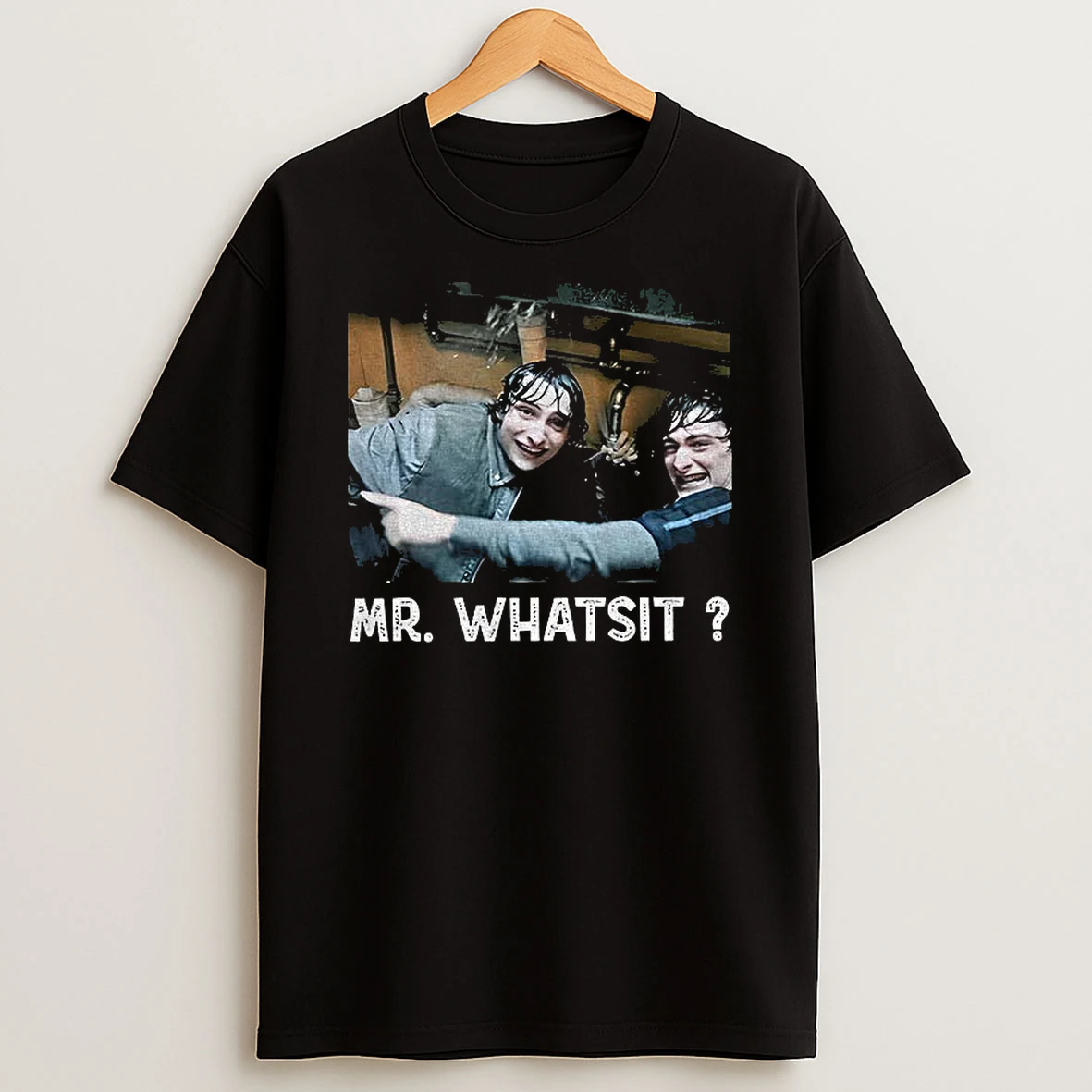 Mr Whatsit Bathroom Scene Byler Tv Show T Shirt