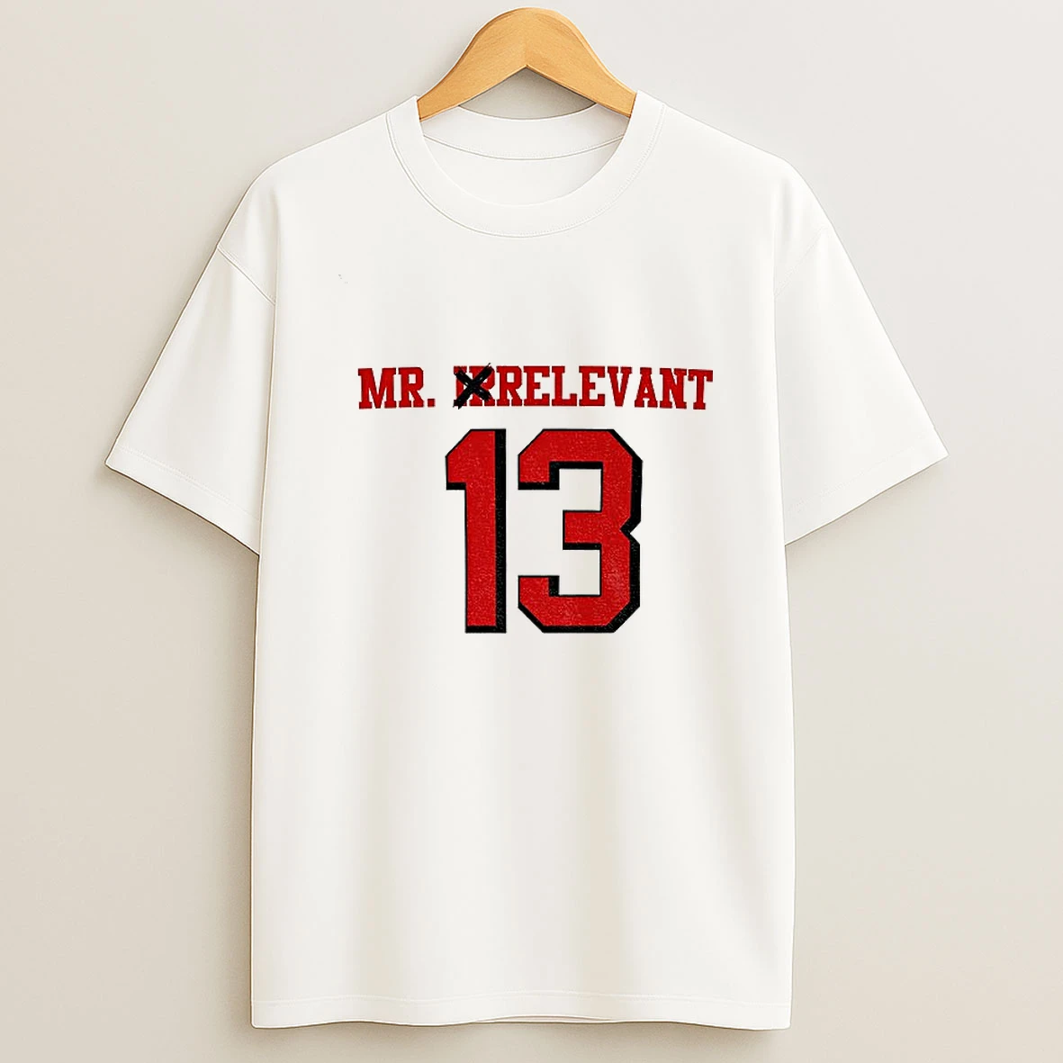Mr Irrelevant Brock Purdy San Francisco 49ers Football T Shirt