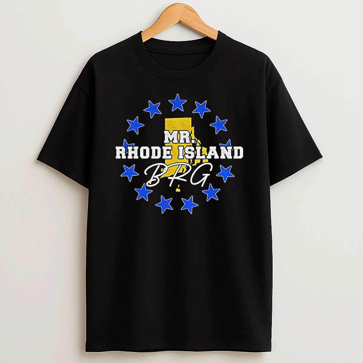 Mr Rhode Island Brg Logo T Shirt