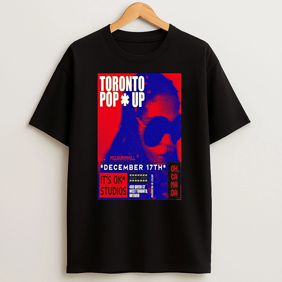 Ms Lauryn Hill Its Ok Studios Toronto On Dec 17 2025 T Shirt