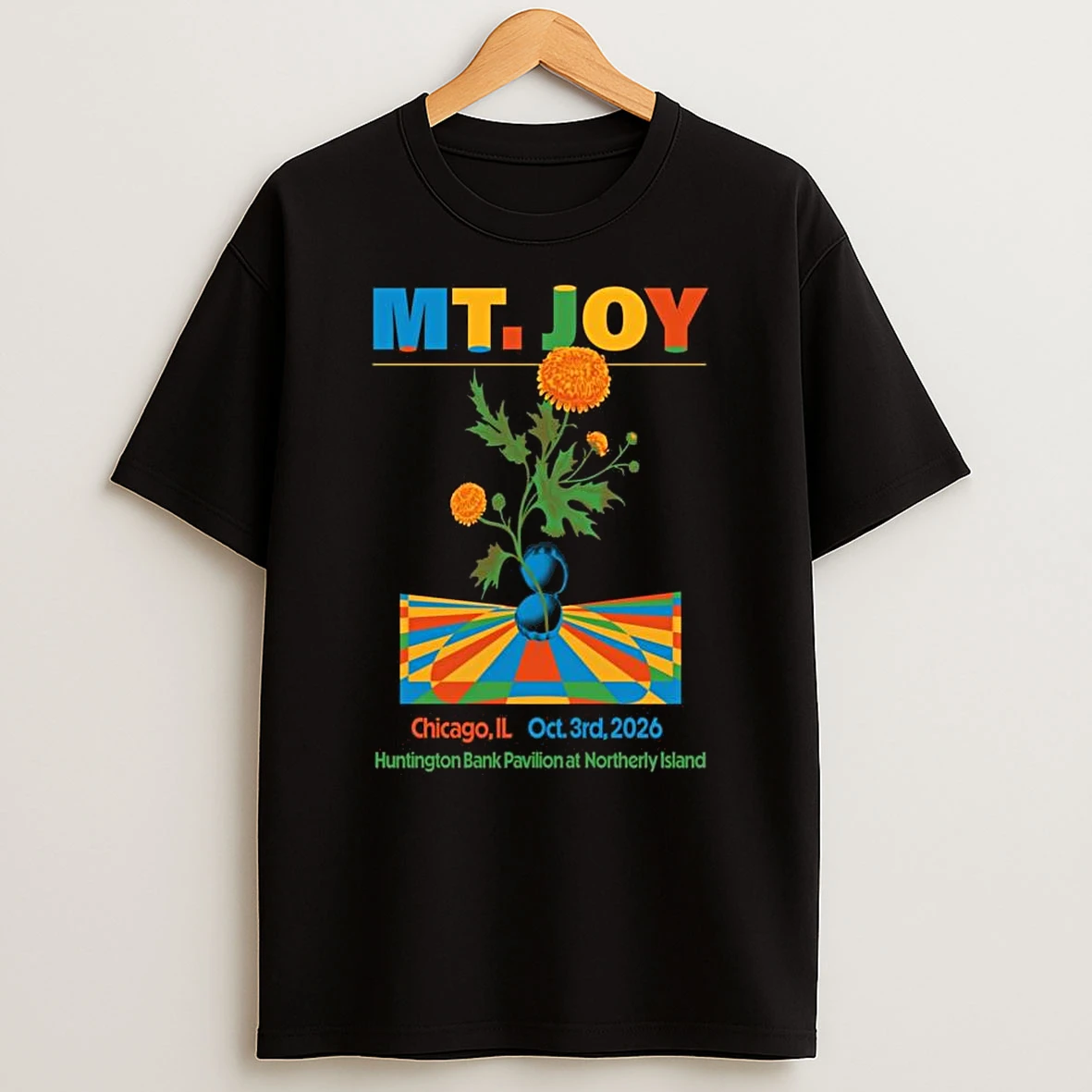 Mt Joy Huntington Bank Pavilion At Northerly Island Chicago Il Oct 3 2026 T Shirt