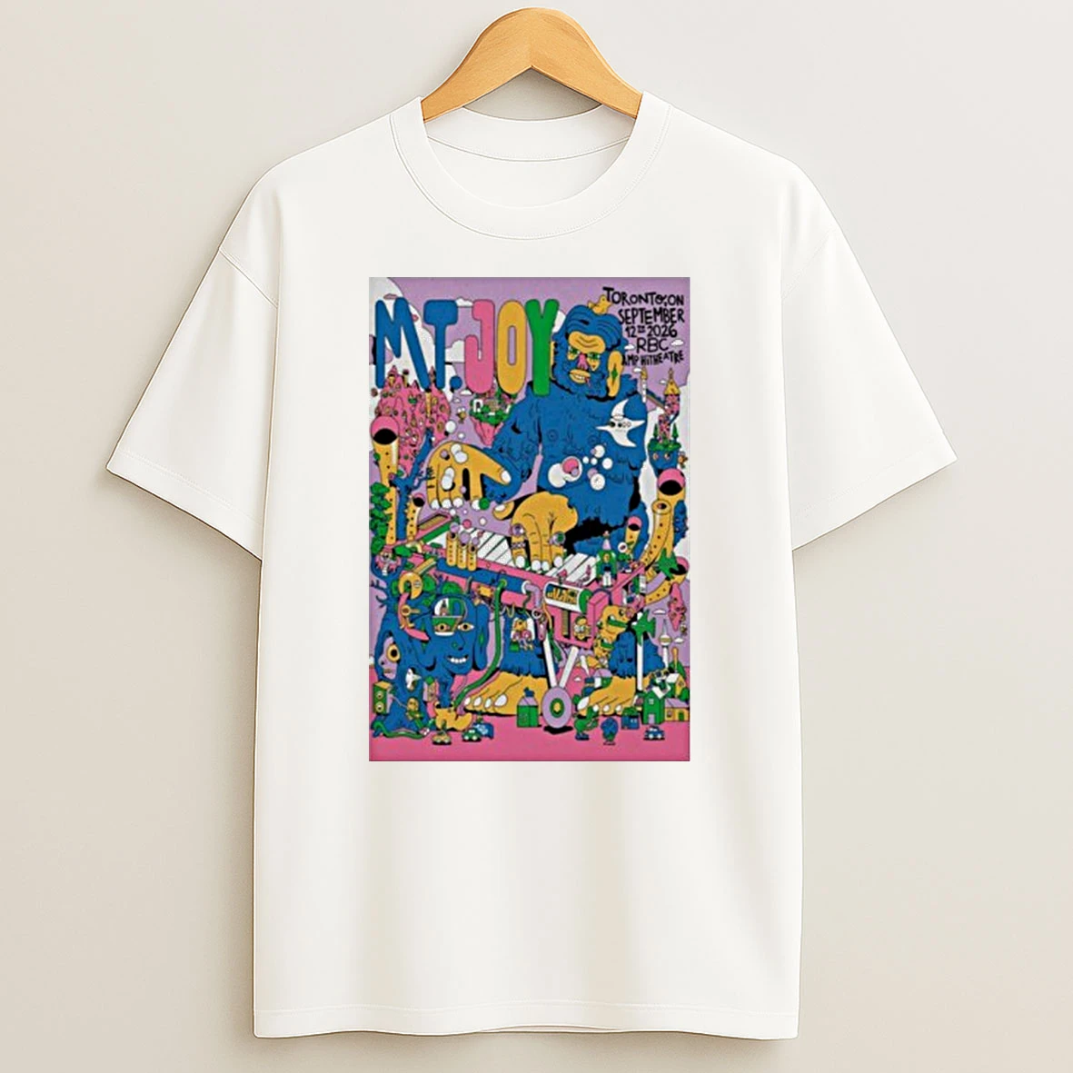 Mt Joy In Toronto On On Sept 12 2026 T Shirt