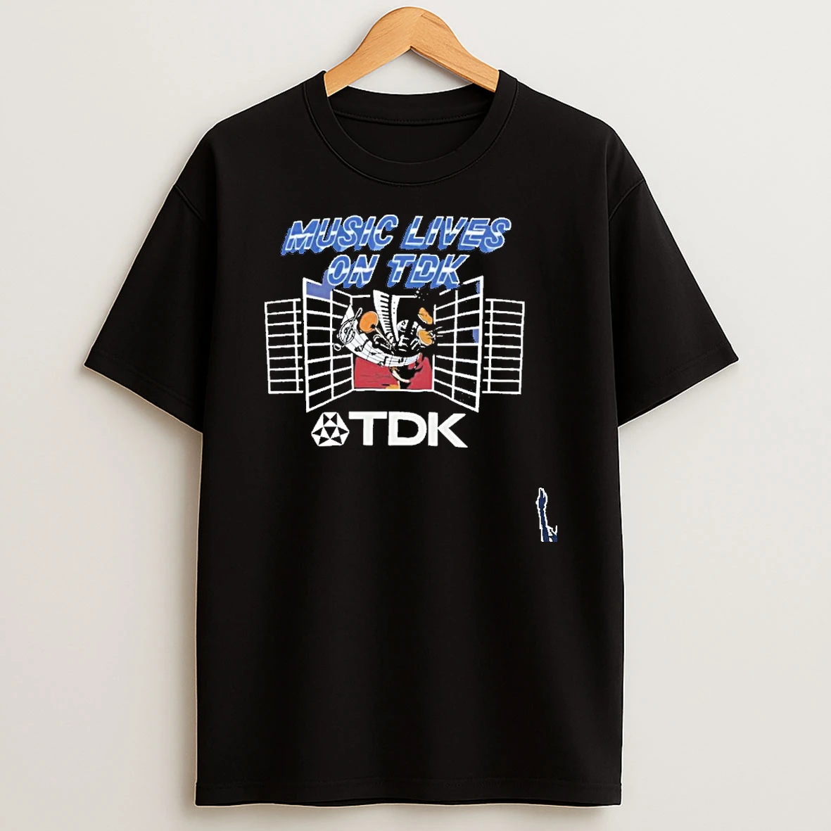 Music Lives On Tdk Retro T Shirt