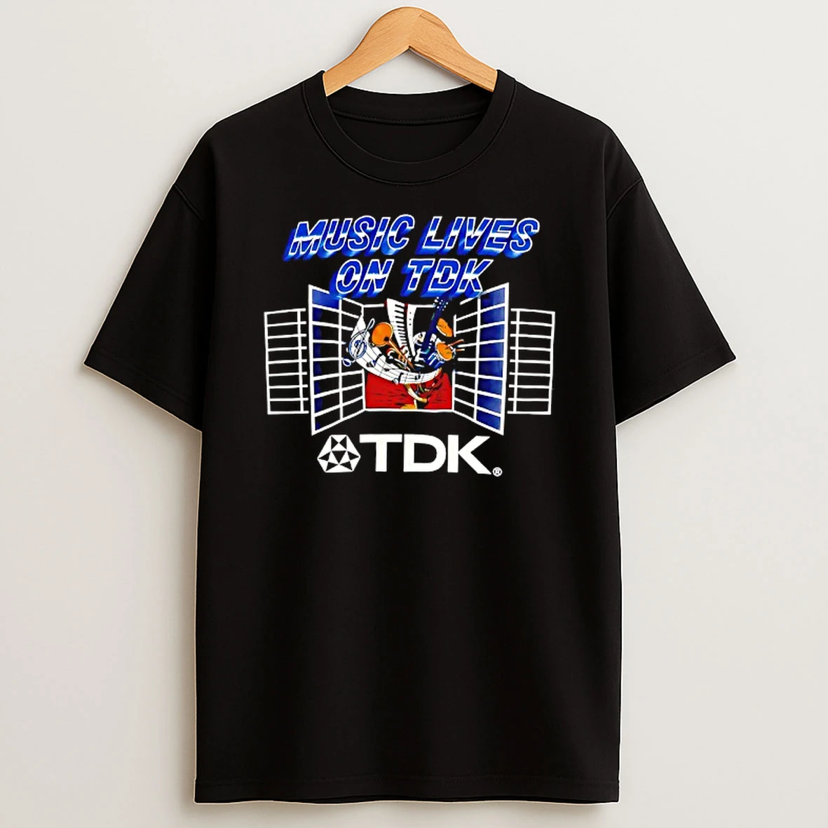 Music Lives On Tdk T Shirt