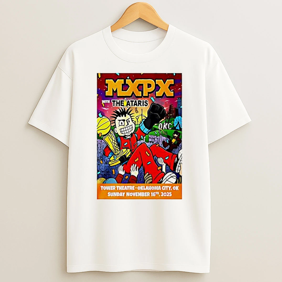 Mxpx Oklahoma City Ok November 16th 2025 T Shirt