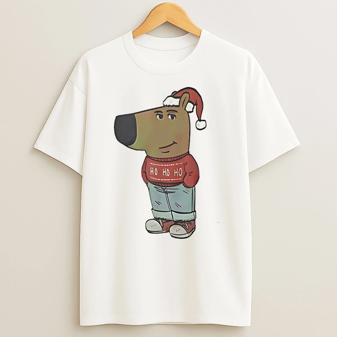 My New Character Is A Chill Guy Meme Christmas Funny T Shirt
