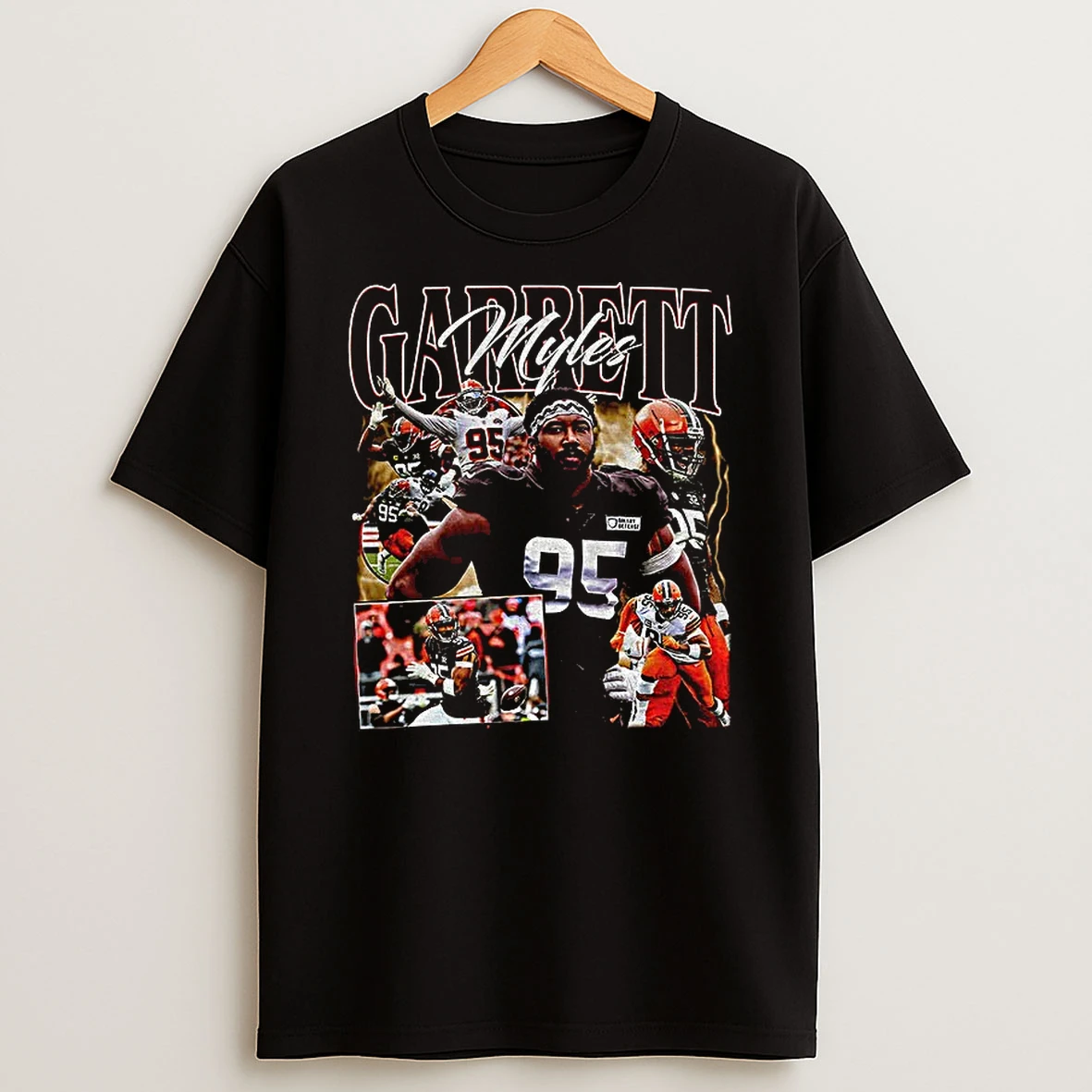 Myles Garrett Cleveland Browns Nfl Football Game Day Graphic T Shirt