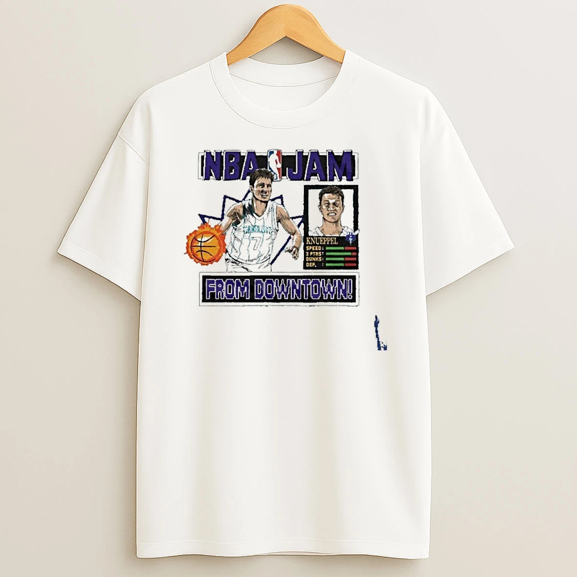 Nba Jam Charlotte Hornets Kon Knueppel T Shirt