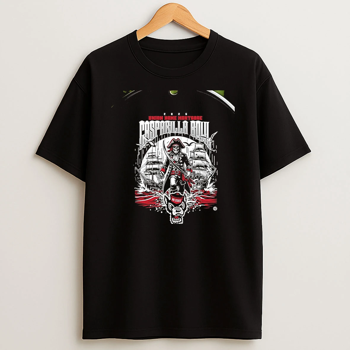 Nc State Wolfpack 2025 Gasparilla Bowl Union Home Mortgage Chriast T Shirt