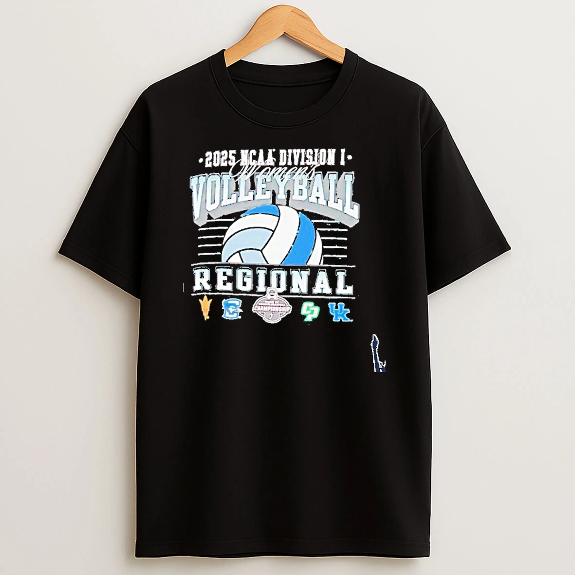 Ncaa Di Womens Volleyball Regional 2025 Kentucky Creighton Arizona State And Cal Poly T Shirt