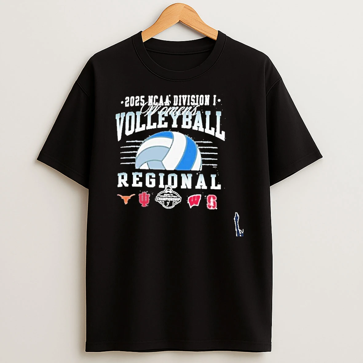 Ncaa Di Womens Volleyball Regional 2025 Texas Indiana Wisconsin And Stanford T Shirt