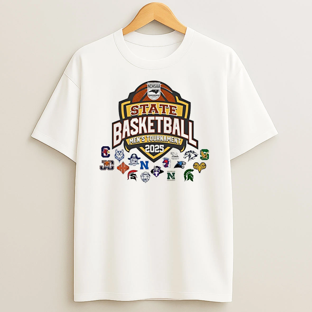 Nchsaa State Basketball Mens Tournament 2025 All Team T Shirt