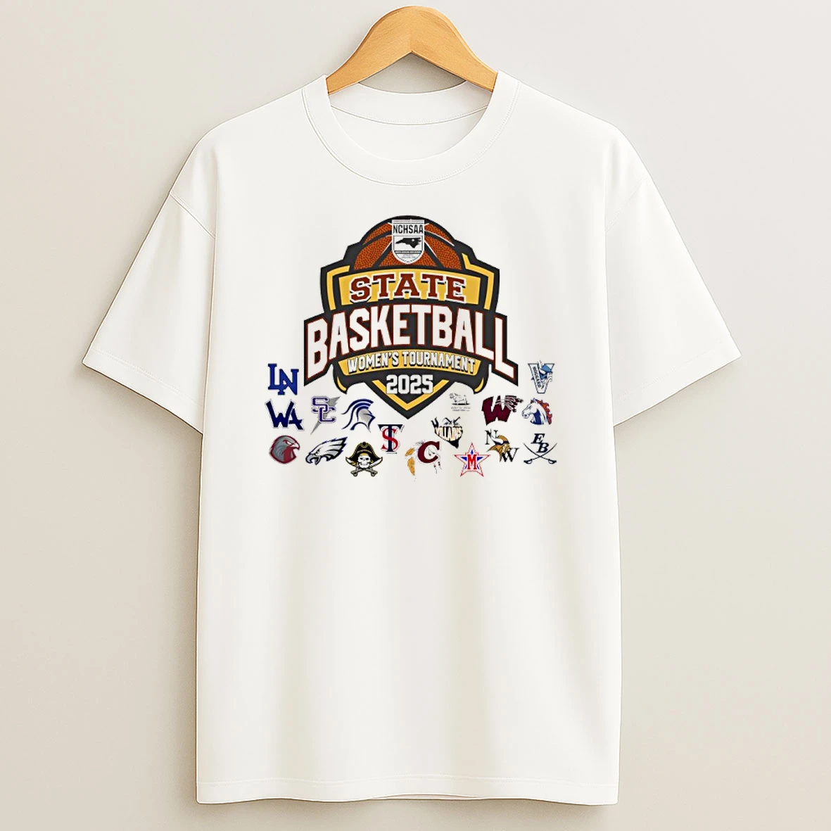 Nchsaa State Basketball Womens Tournament 2025 All Team T Shirt