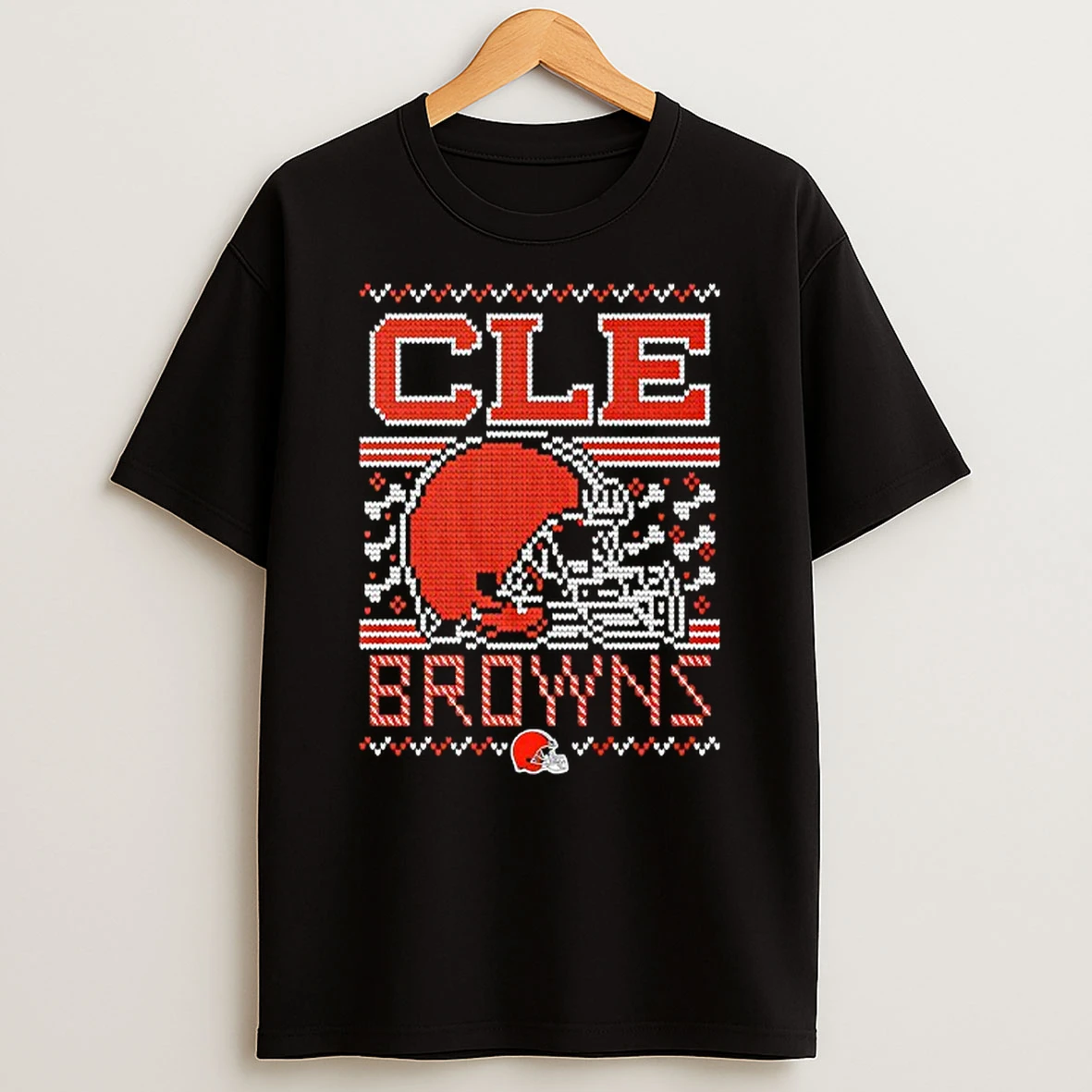 Nfl Cleveland Browns Holiday Ugly Christmas T Shirt
