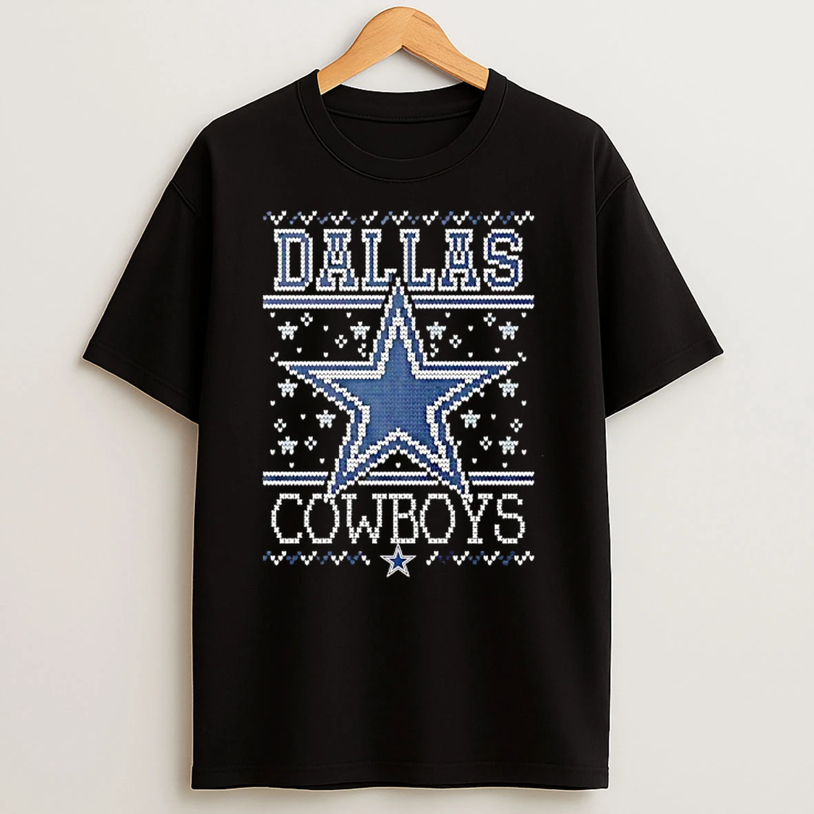 Nfl Dallas Cowboys Holiday Ugly Christmas T Shirt
