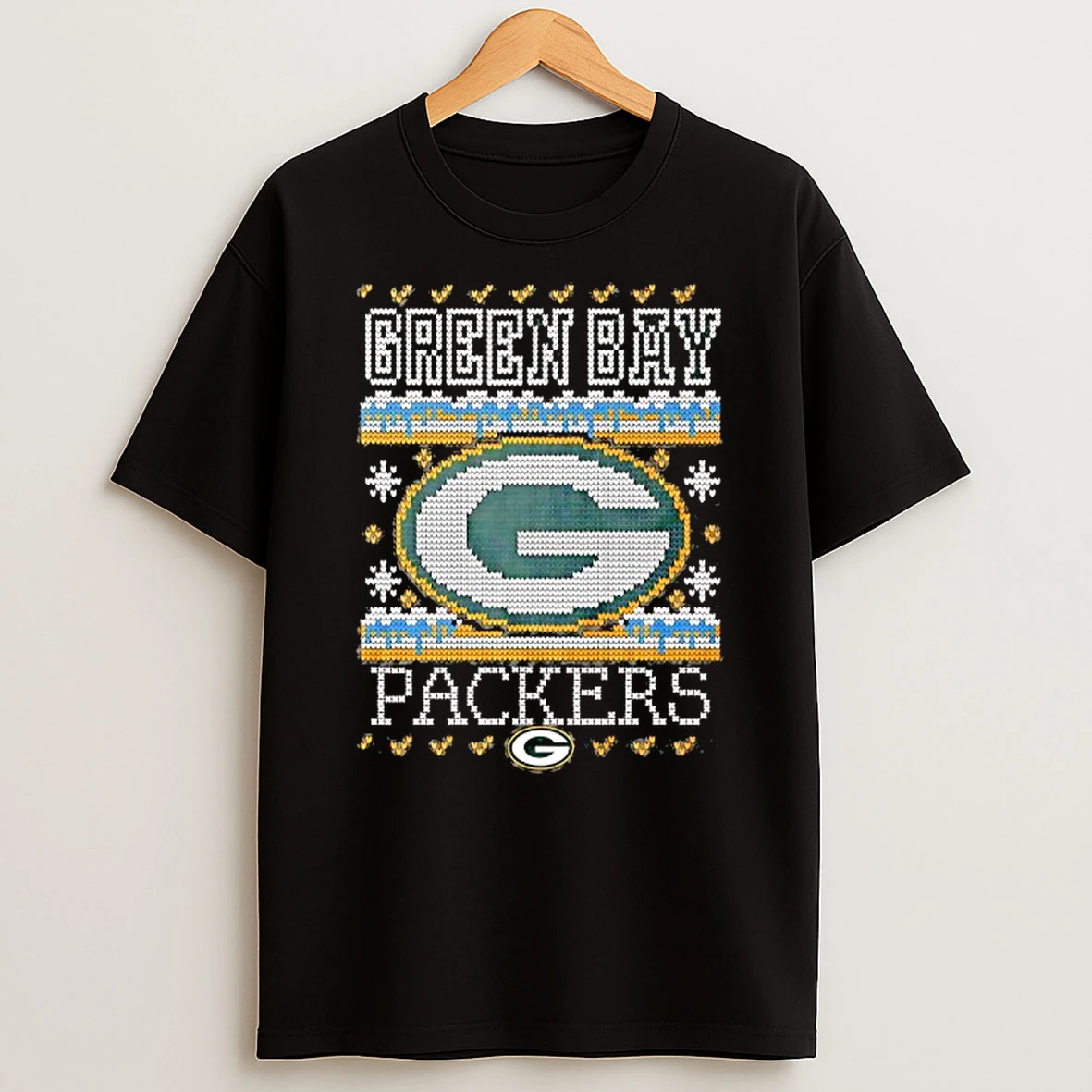 Nfl Green Bay Packers Holiday Ugly Christmas T Shirt