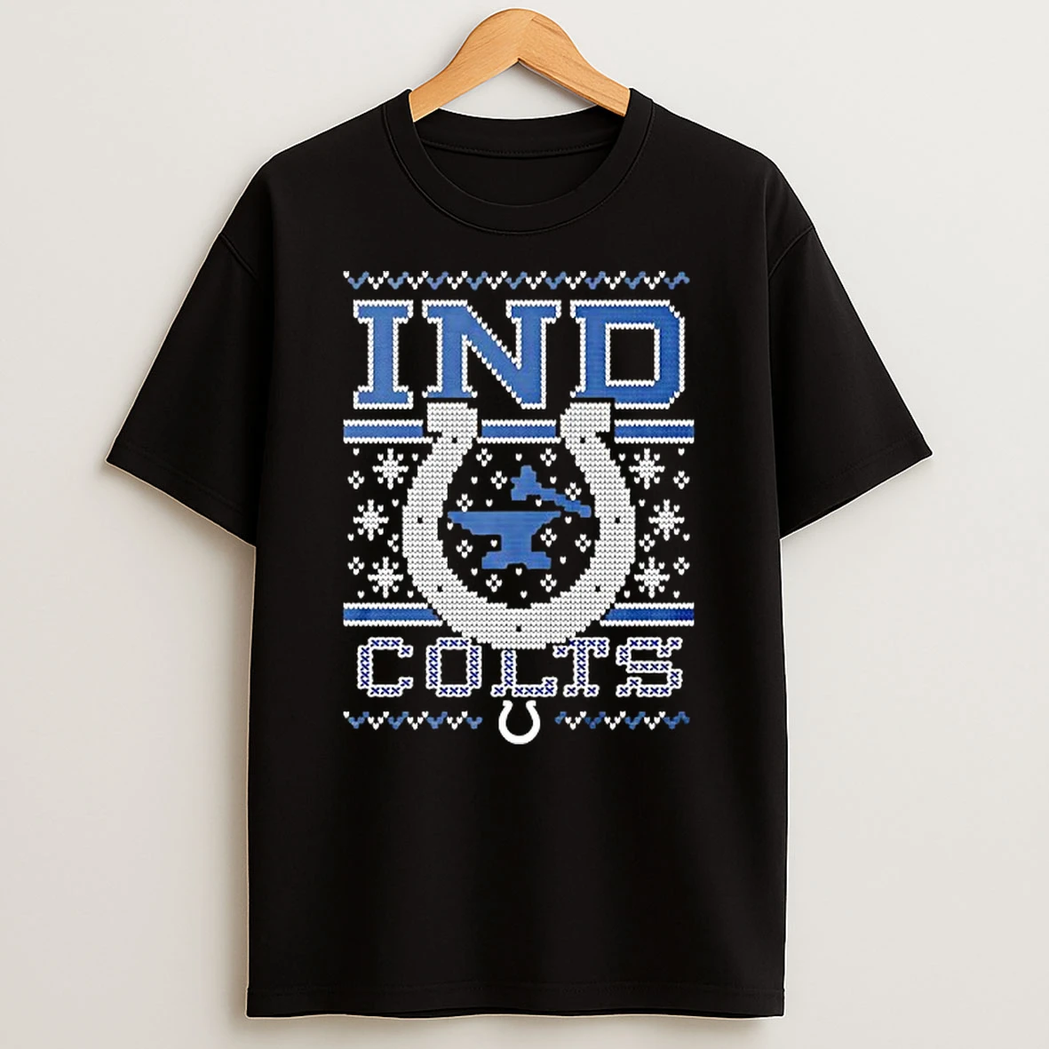 Nfl Indianapolis Colts Holiday Ugly Christmas T Shirt