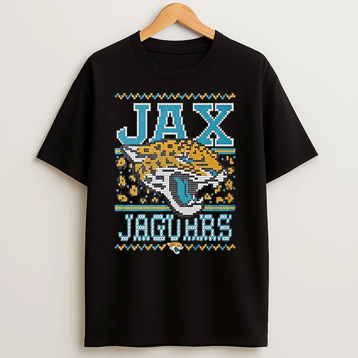 Nfl Jacksonville Jaguars Holiday Ugly Christmas T Shirt