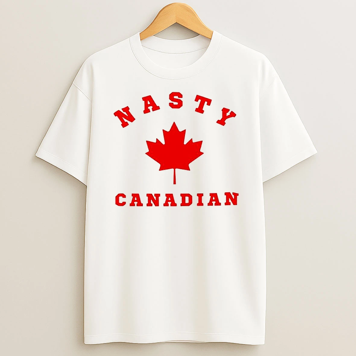 Nasty Canadians Flag T Shirt