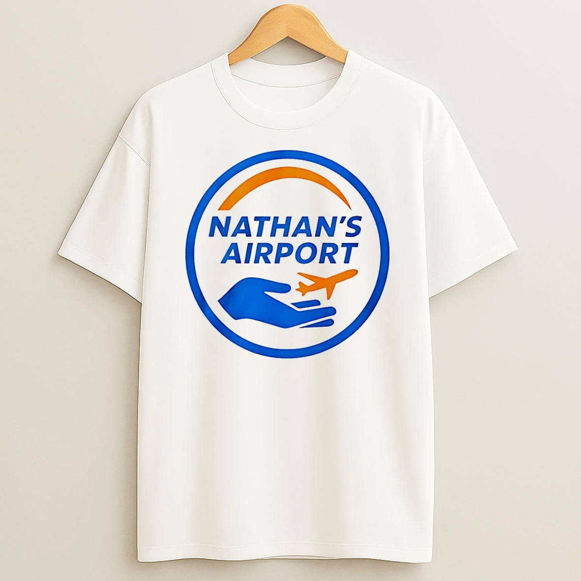 Nathans Airport Nathan Fielder Logo T Shirt