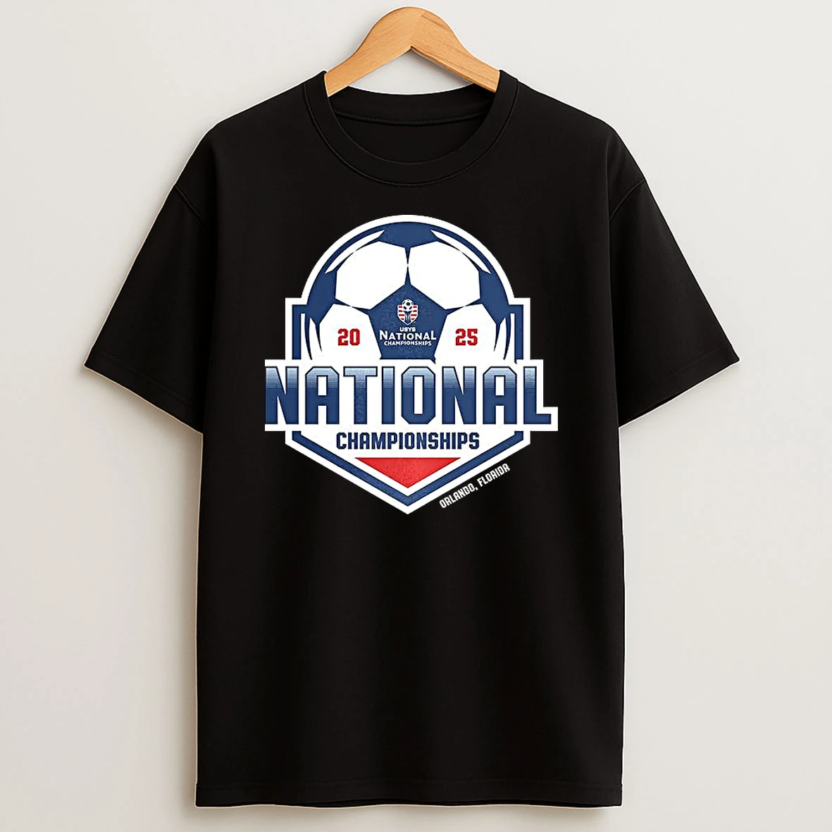 National Championships 2025 Usys Logo T Shirt