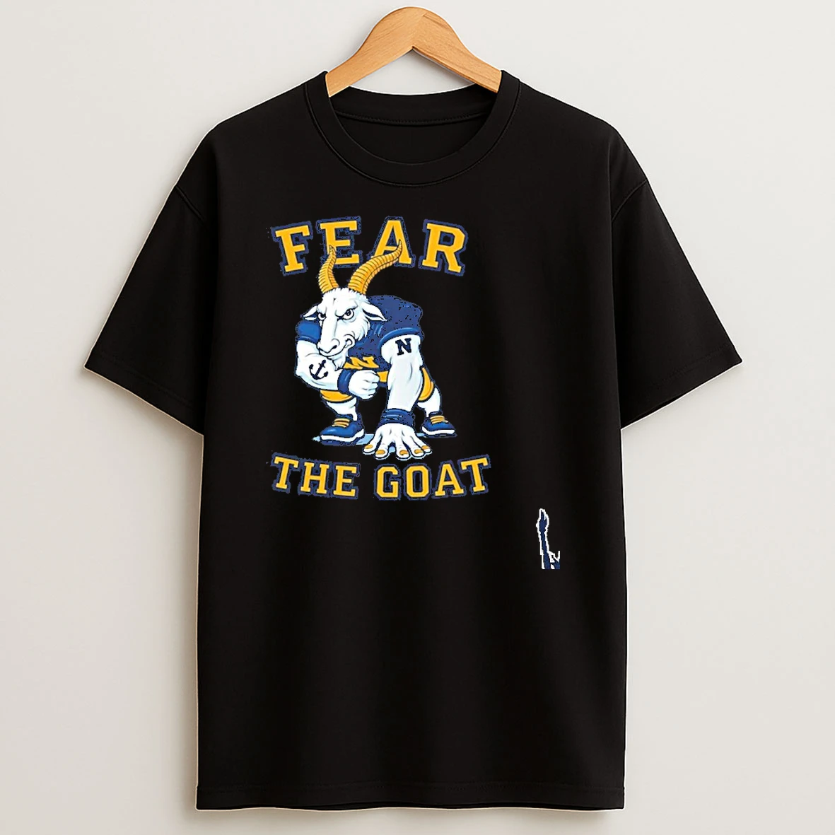 Navy Fear The Goat Beat Army T Shirt