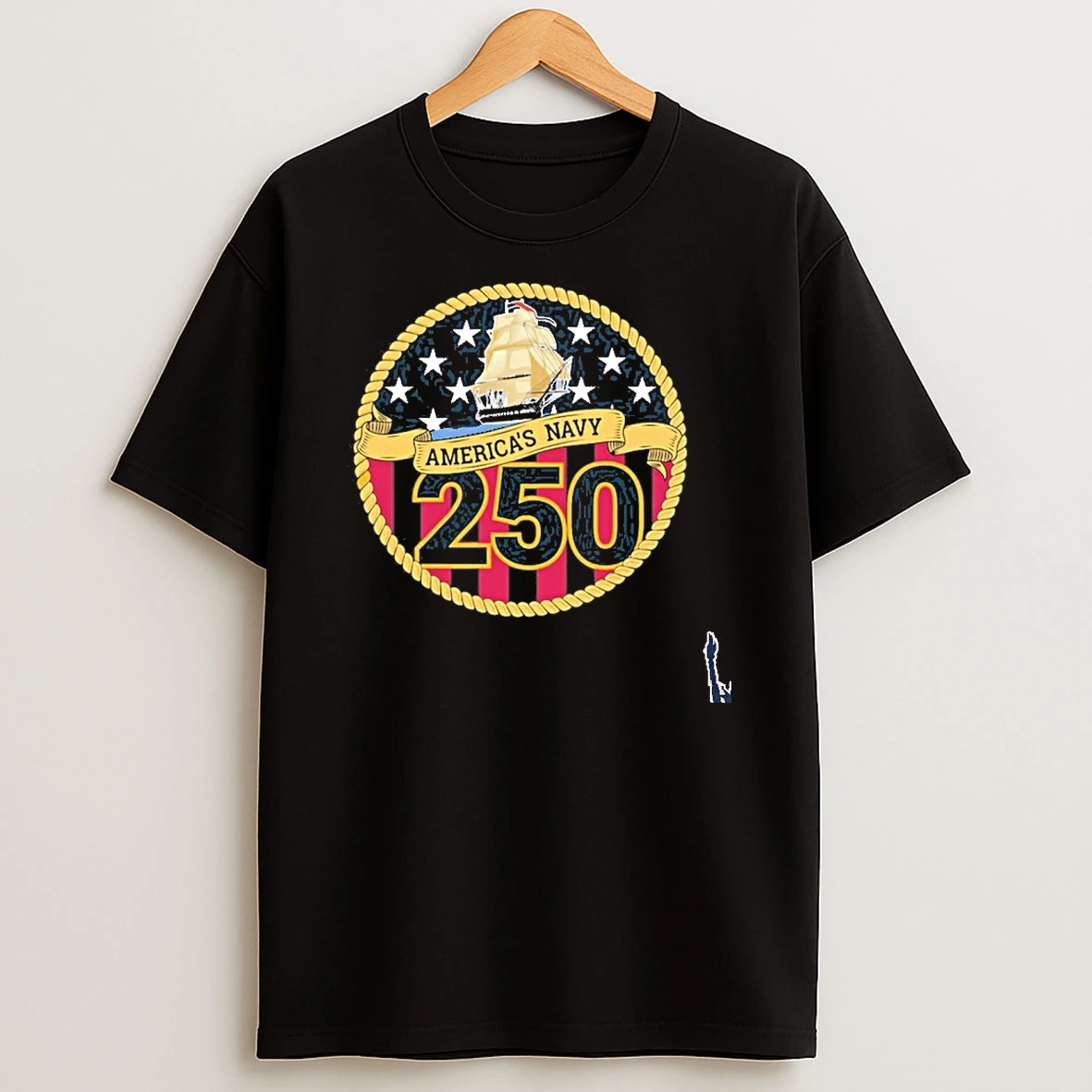 Navy Midshipmen 250th Americas Navy T Shirt